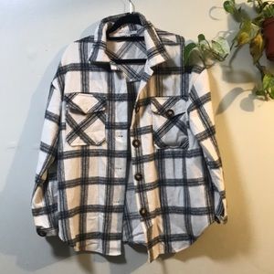 Plaid shacket